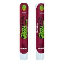 Photograph of product: [Green Line] Preroll - 1G - Zangria (H) - 