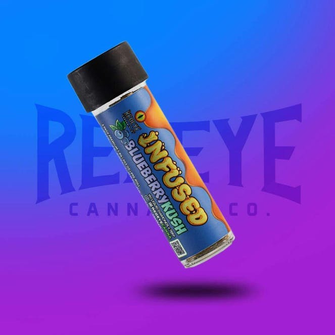 Photograph of product: Red Eye | Blueberry Kush Infused 3 Pack Liquid Terps & Diamonds