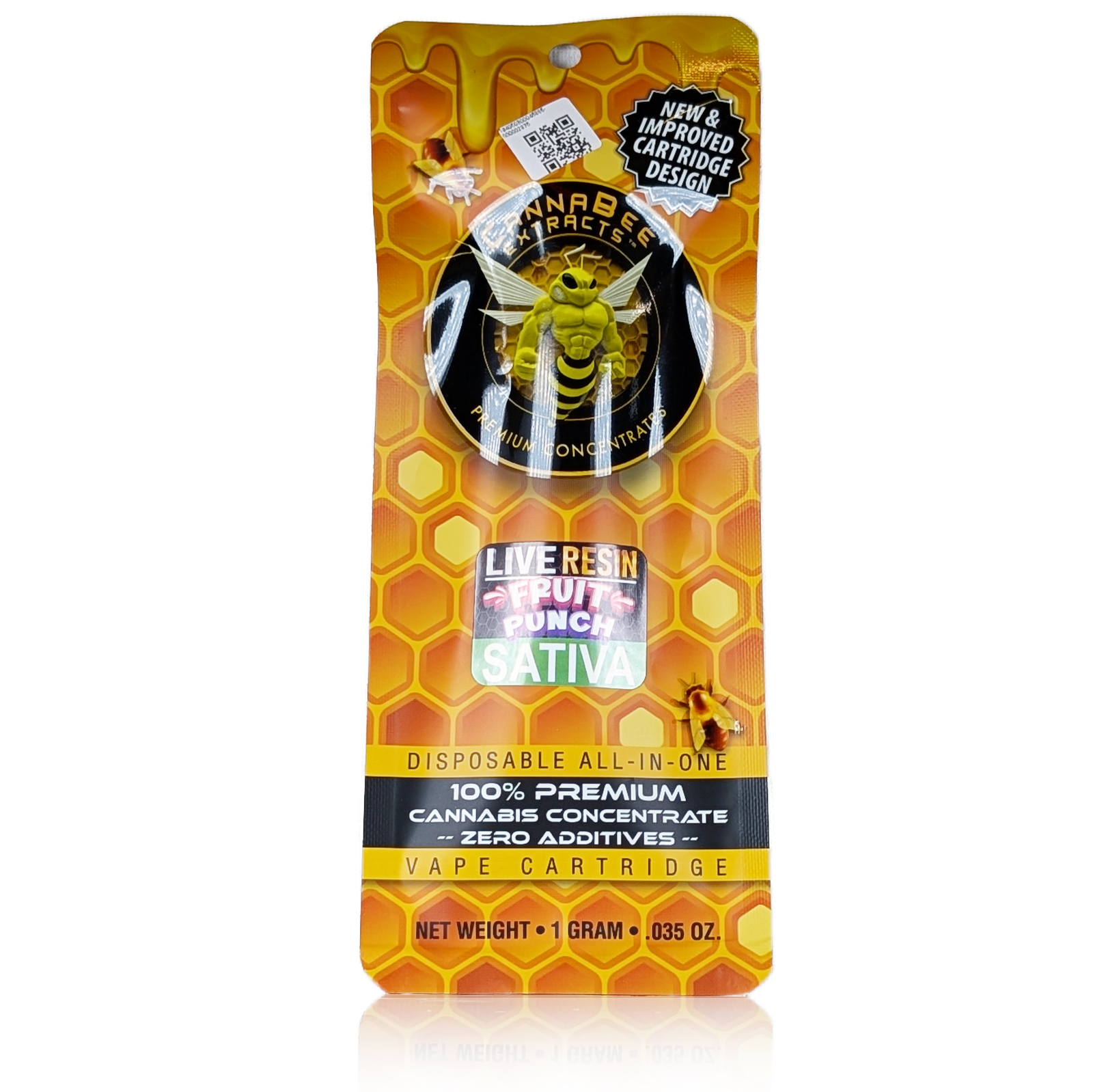Photograph of product: FRUIT PUNCH - LIVE RESIN DISPOSABLE CARTRIDGE