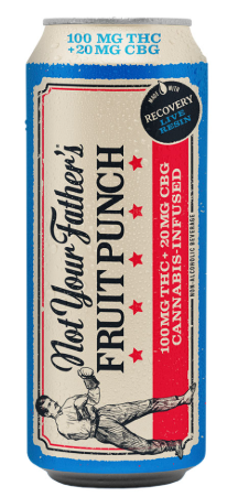 Photograph of product: Not Your Father - Drinks - Fruit Punch - 100MG