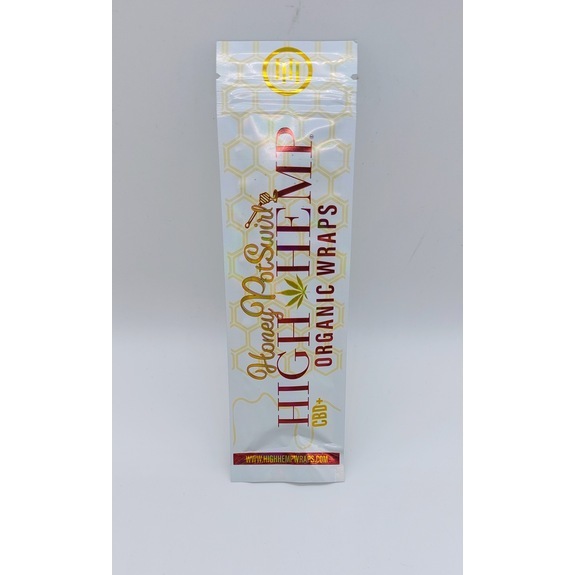 Photograph of product: High Hemp+CBD - Honey Pot Swirl - 2pk Wraps