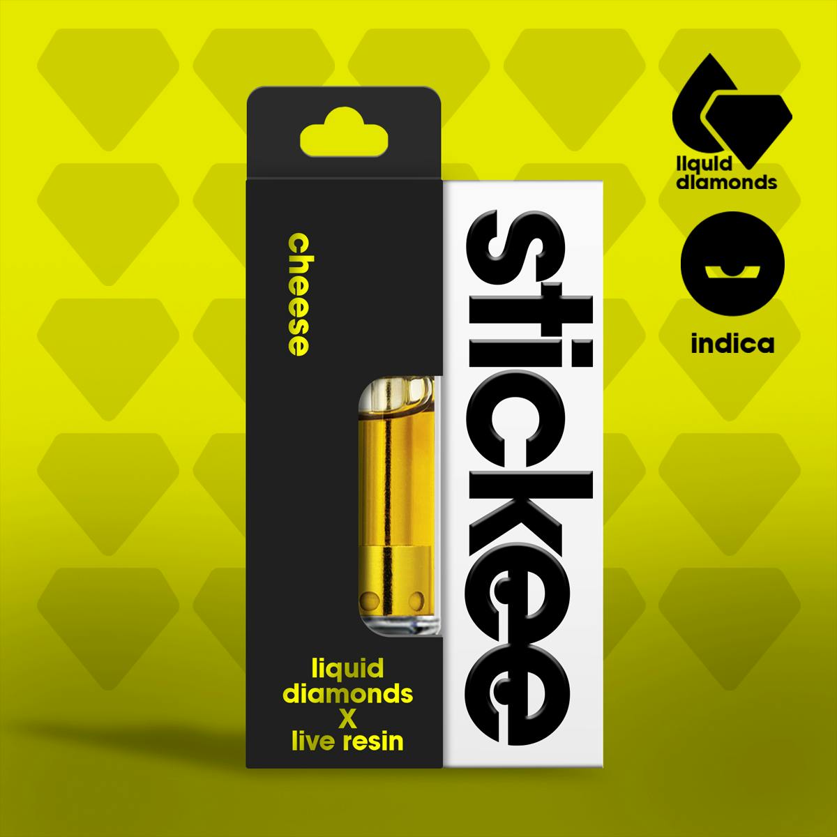 Photograph of product: Stickee - Cheese - Vape Cart