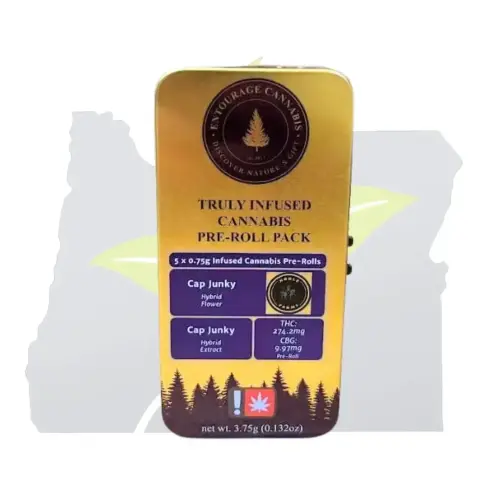 Photograph of product: Entourage-1.5G Infused PR 3Pk-Bruce Banner  X London Fog