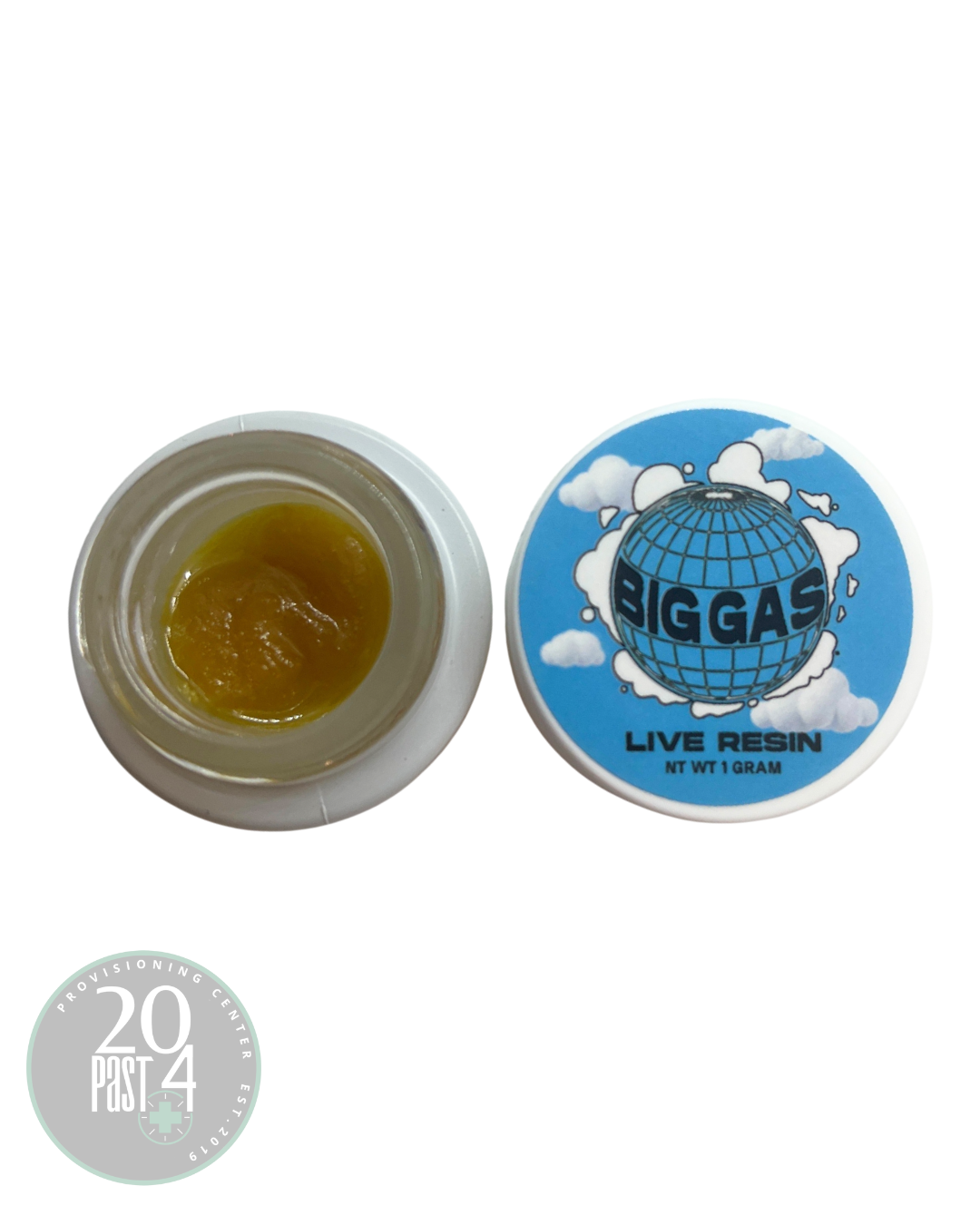 Photograph of product: Big Gas | Garlic Runtz | Live Resin Badder