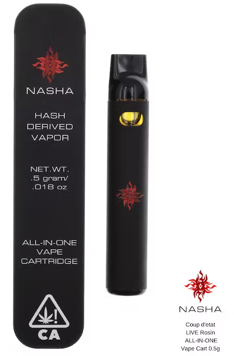 Photograph of product: DARK RAINBOW LIVE ROSIN .5G ALL IN ONE