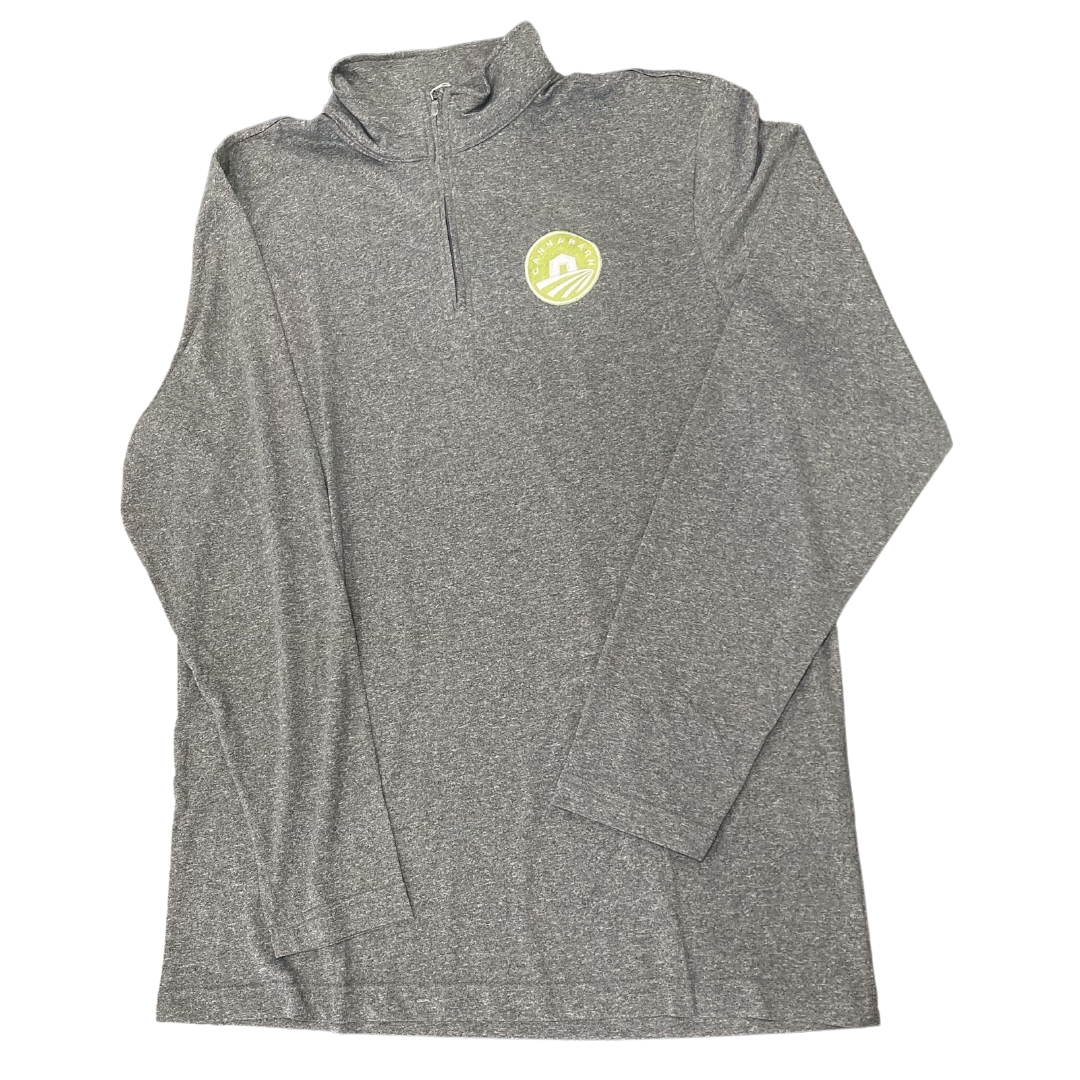 Photograph of product: 1/4 Golf Zip Pullover Grey