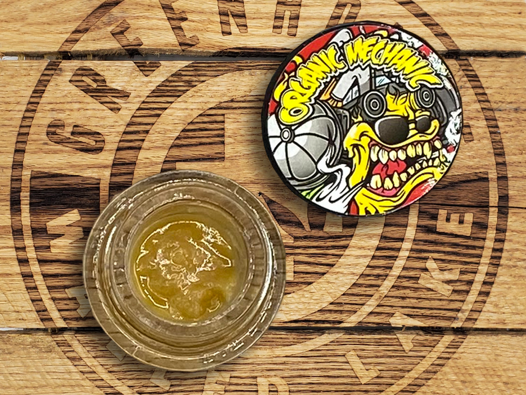 Photograph of product: Organic Mechanic | Cherry Jordans | 1g Live Rosin