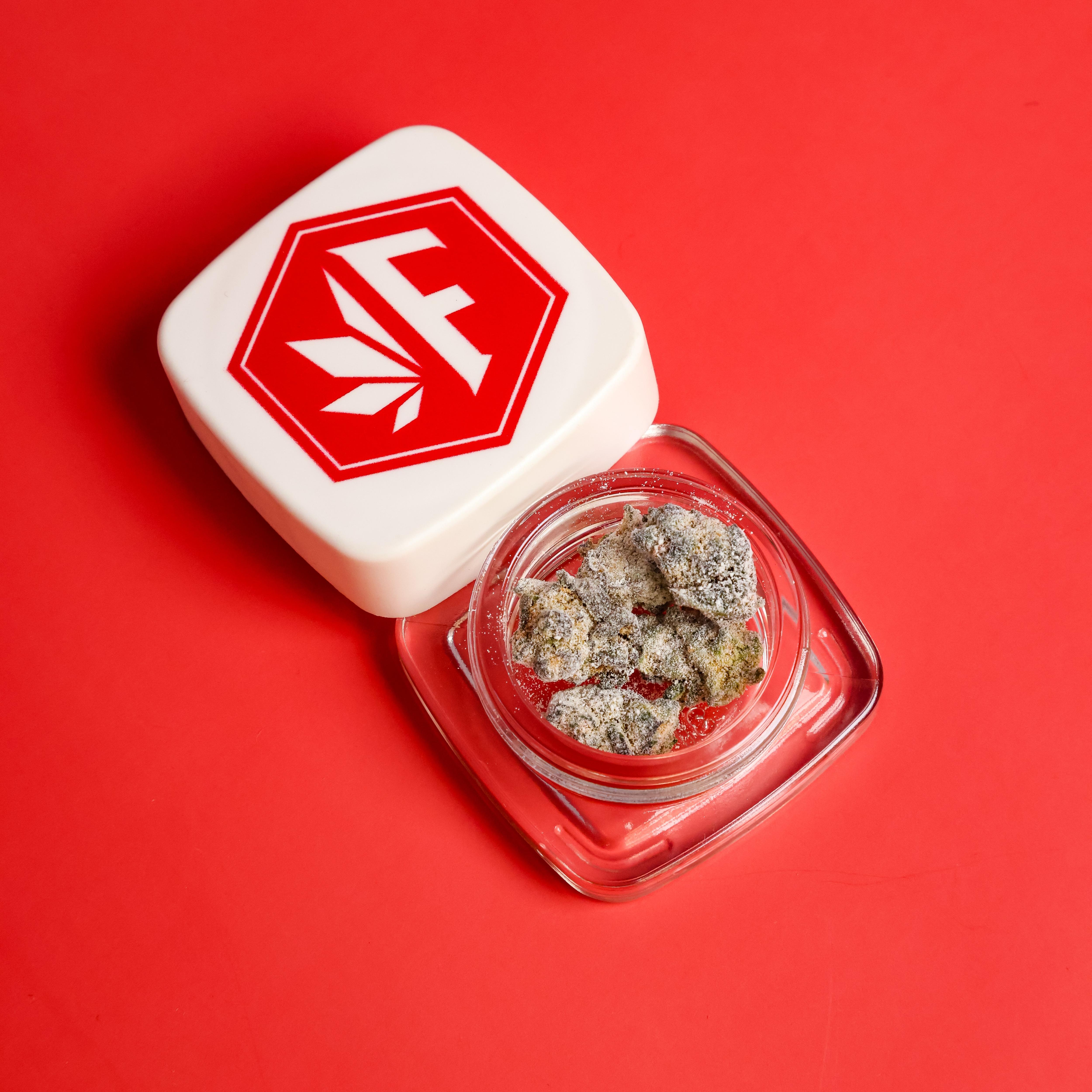 Photograph of product: FB Fire & Ice Strawberry Inferno Moon Rock (H) 1g