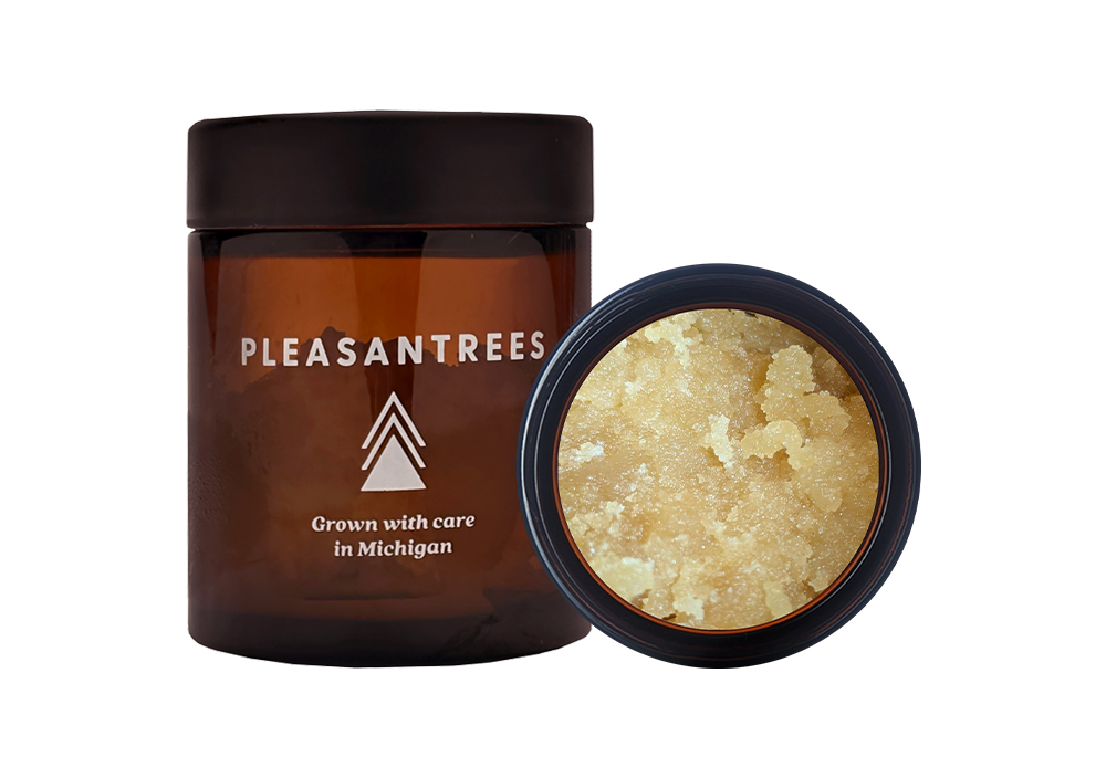 Photograph of product: Pleasantrees | Cured Resin Extract | Volcano Cookies