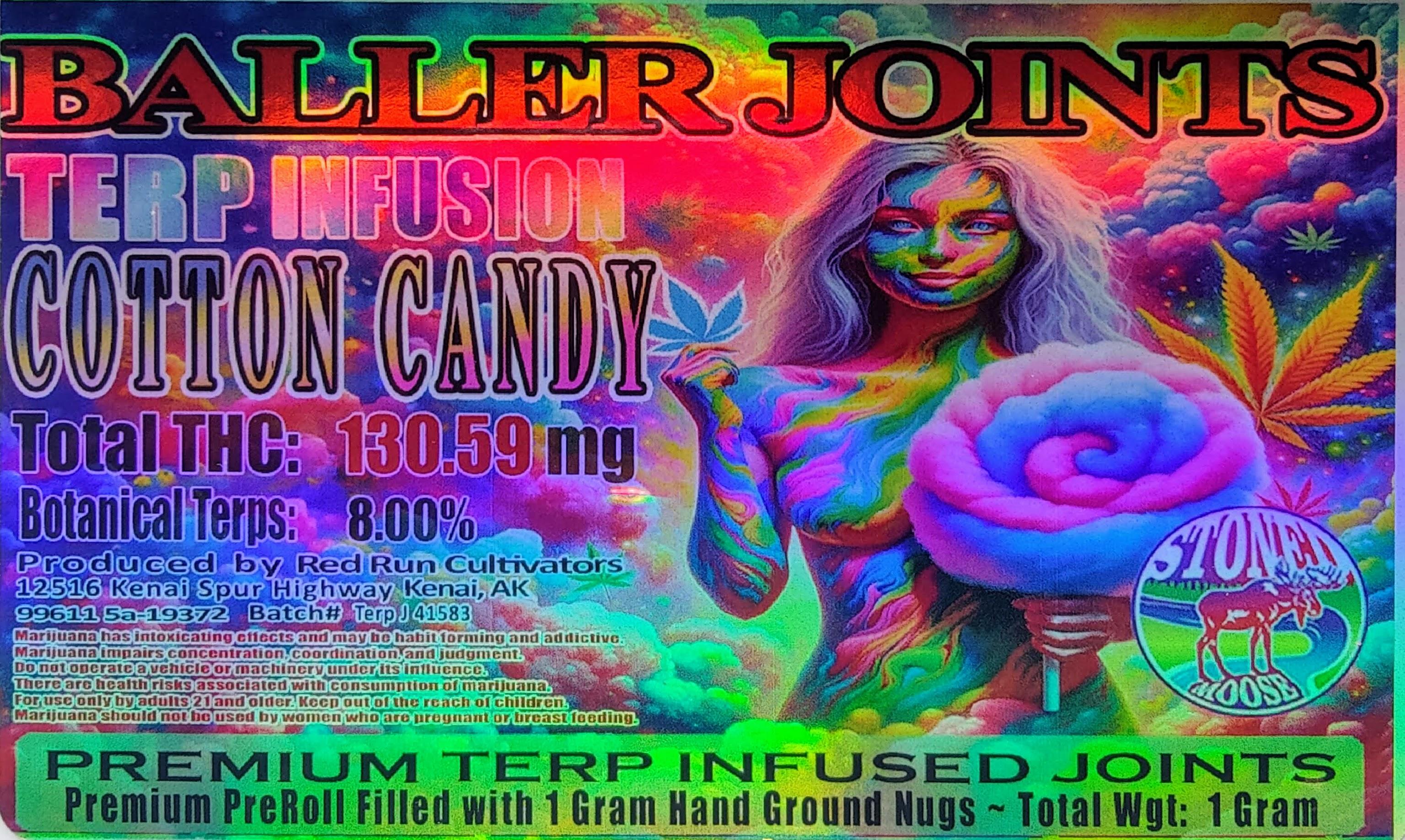 Photograph of product: Cotton Candy Terp Infused PR