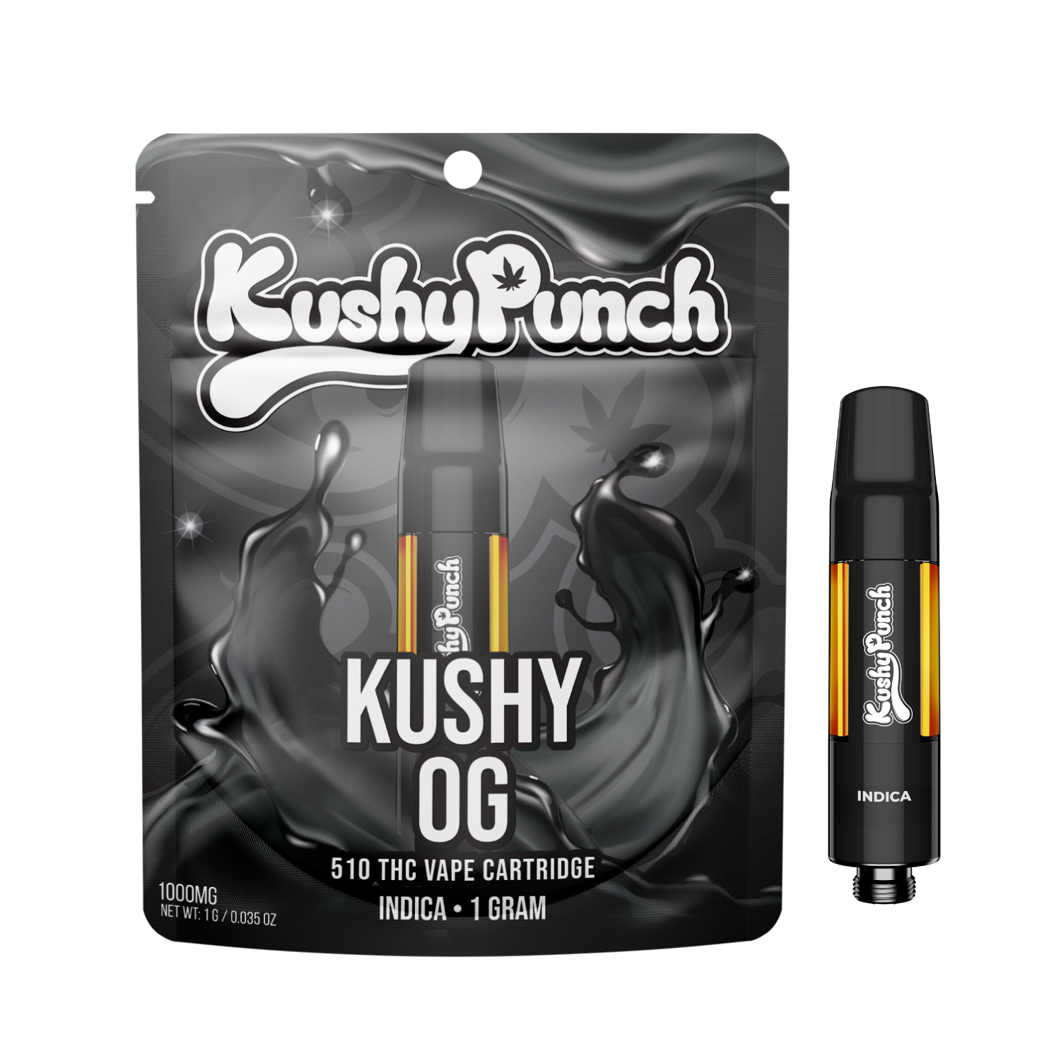 Photograph of product: Kushy Punch Cart - Kushy OG