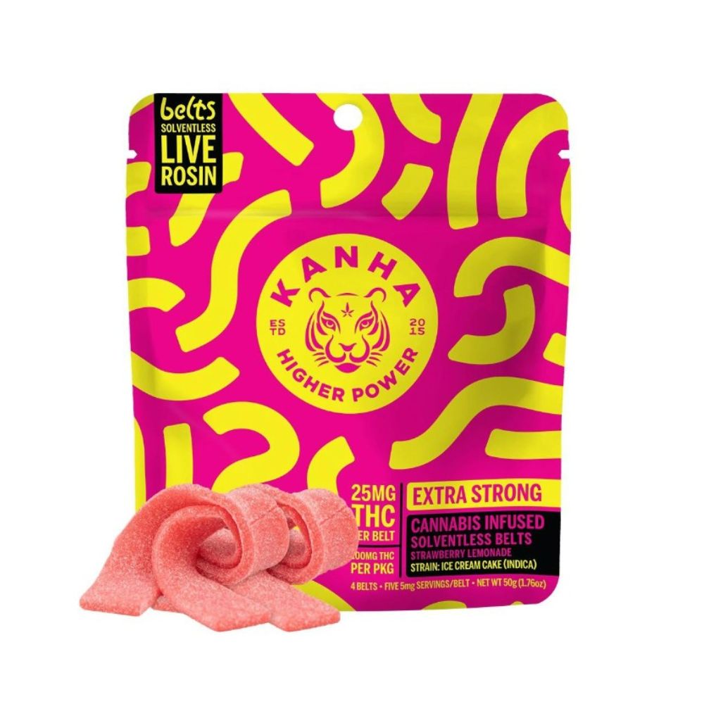 Photograph of product: ROSIN BELTS - Oui'd STRAWBERRY LEMONADE 100MG - KANHA