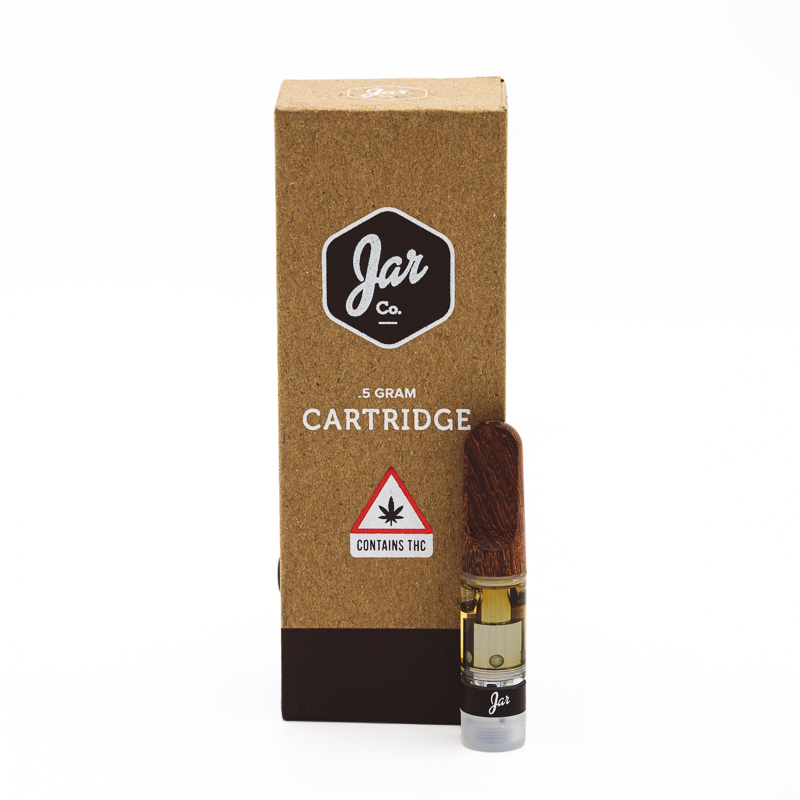 Photograph of product: Jar Co - Rainbow Belts Distillate Vape .5G