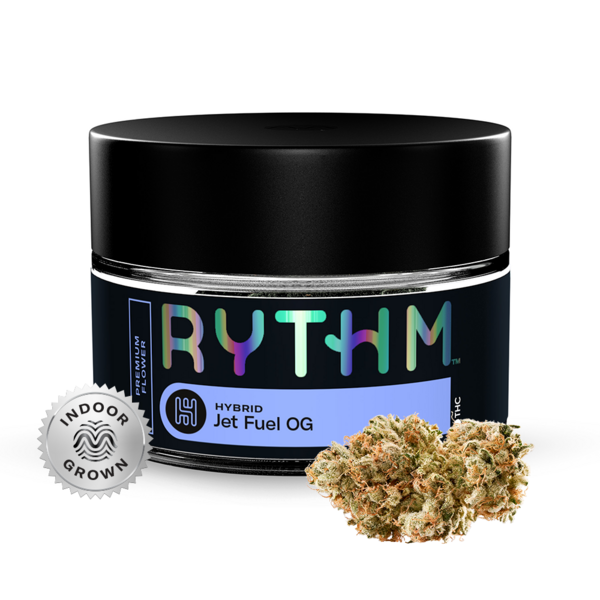Photograph of product: Jet Fuel OG | Premium Flower | Hybrid | 3.5g