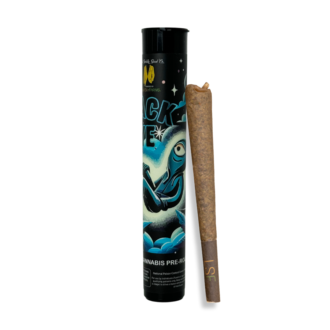 Photograph of product: Black Eye #21 Preroll 1g
