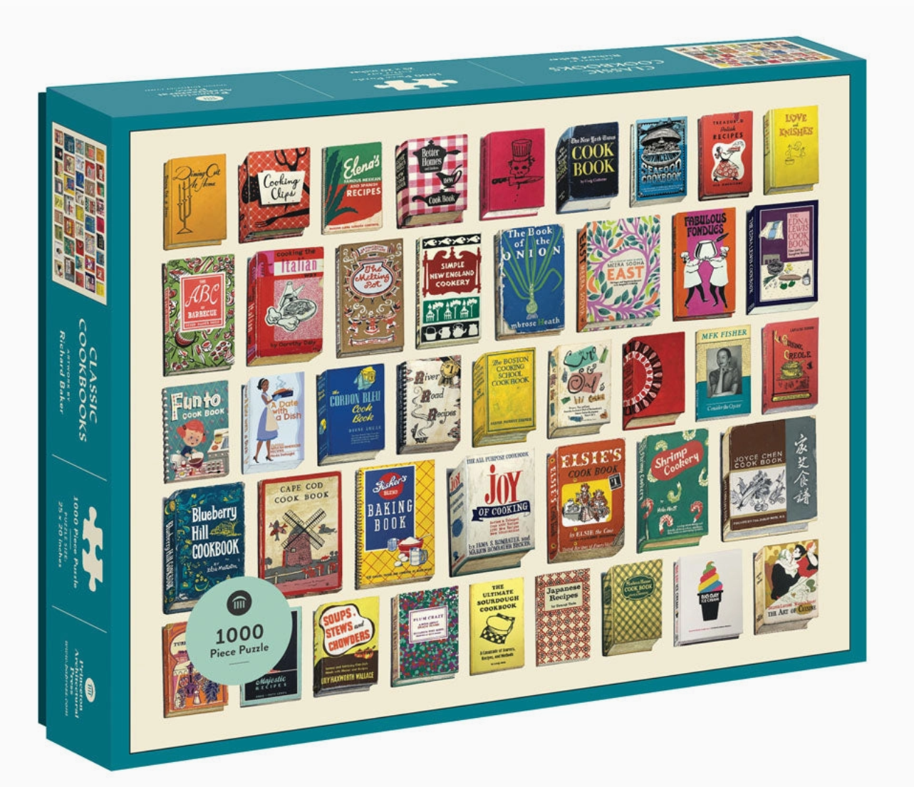 Photograph of product: CLASSIC COOKBOOKS PUZZLE