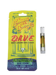 Photograph of product: Cheech & Chong | Blue Venom | 1G 510 Distillate Cartridge