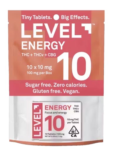 Photograph of product: Level 10 Energy TH-oui+TH-ouiv+CBG - 
