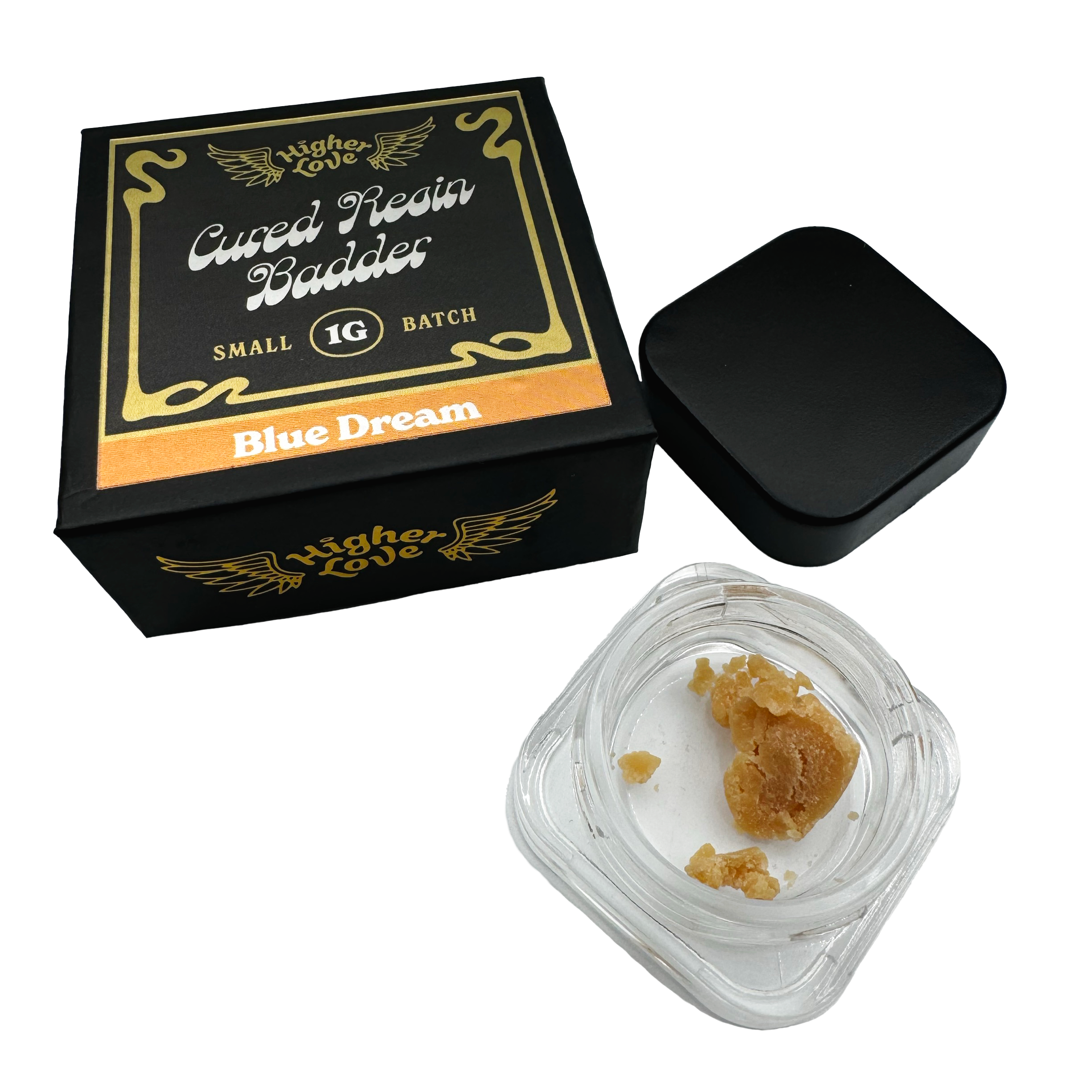 Photograph of product: Higher Love Blue Dream Cured Resin Badder | 1g