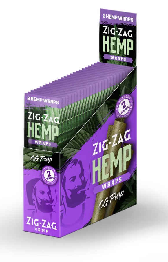 Photograph of product: ZIG-ZAG HEMP WRAPS OG PURP