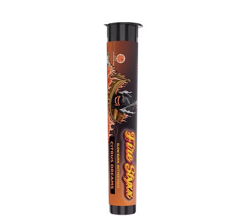 Photograph of product: Fire Styxx- Citrus Dreams- 1g Infused Preroll