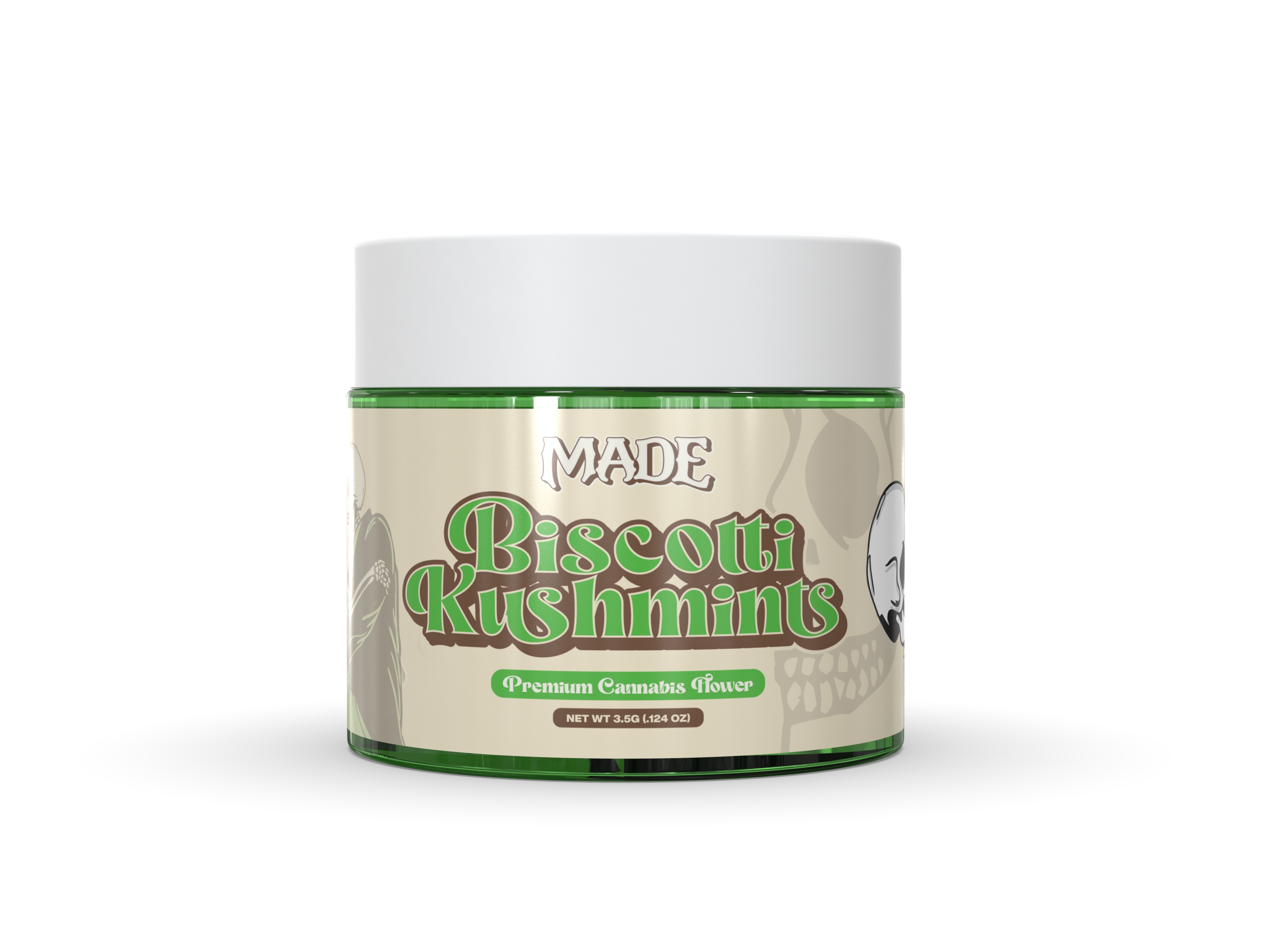Photograph of product: Biscotti X Kushmints | 3.5g
