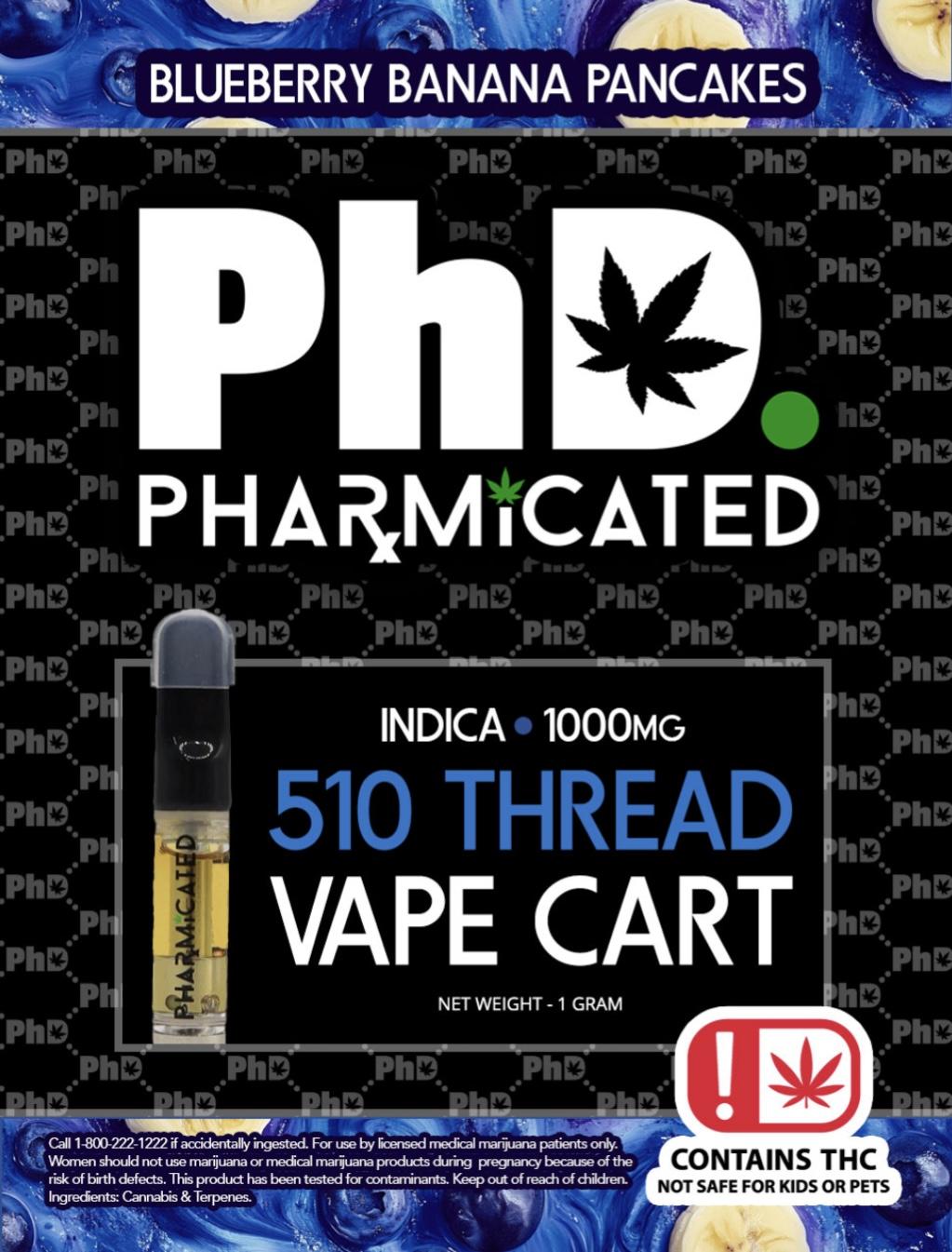 Photograph of product: Pharmicated- Vape-Blueberry Banana Pancakes