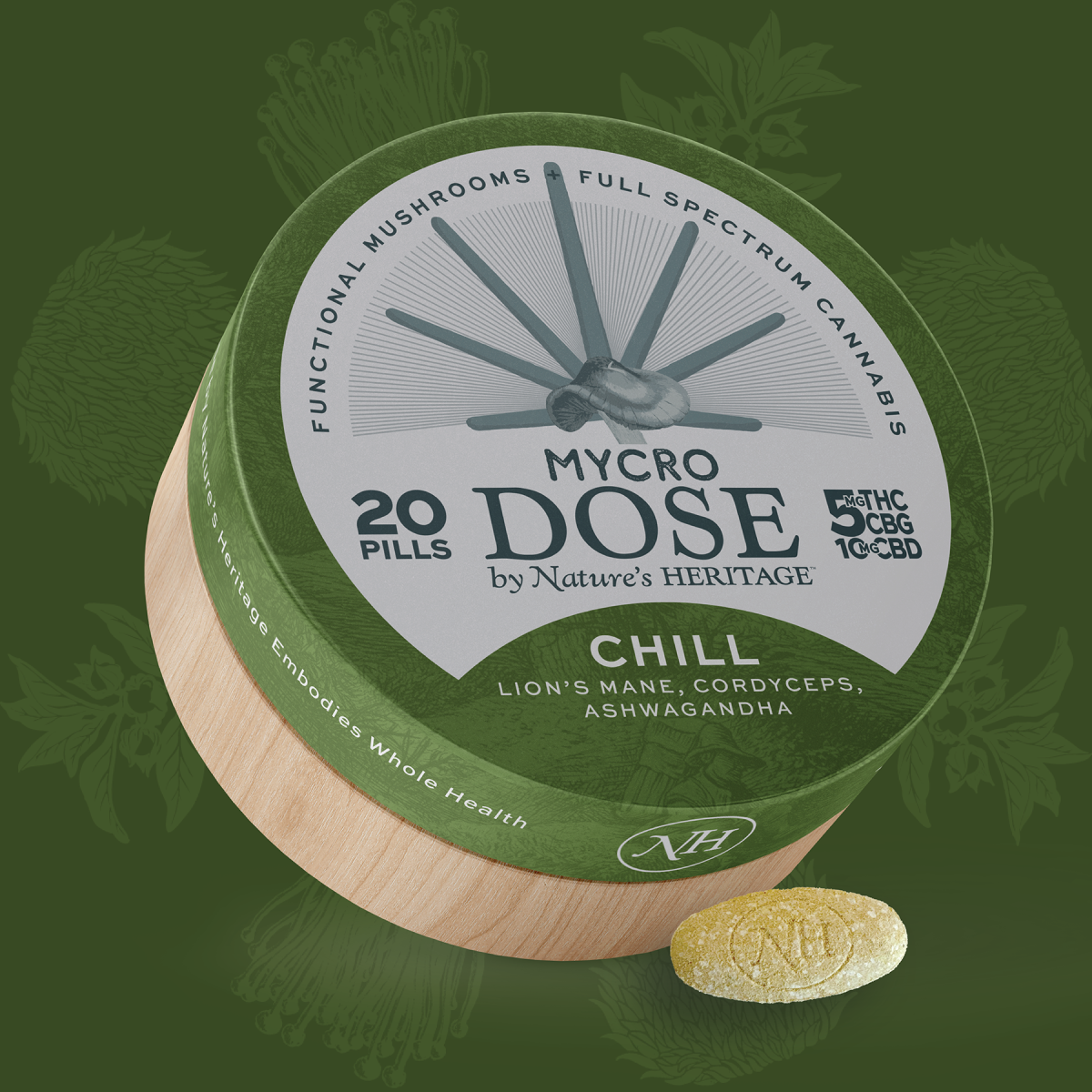 Photograph of product: Mycro Dose Chill Capsules | 20pk