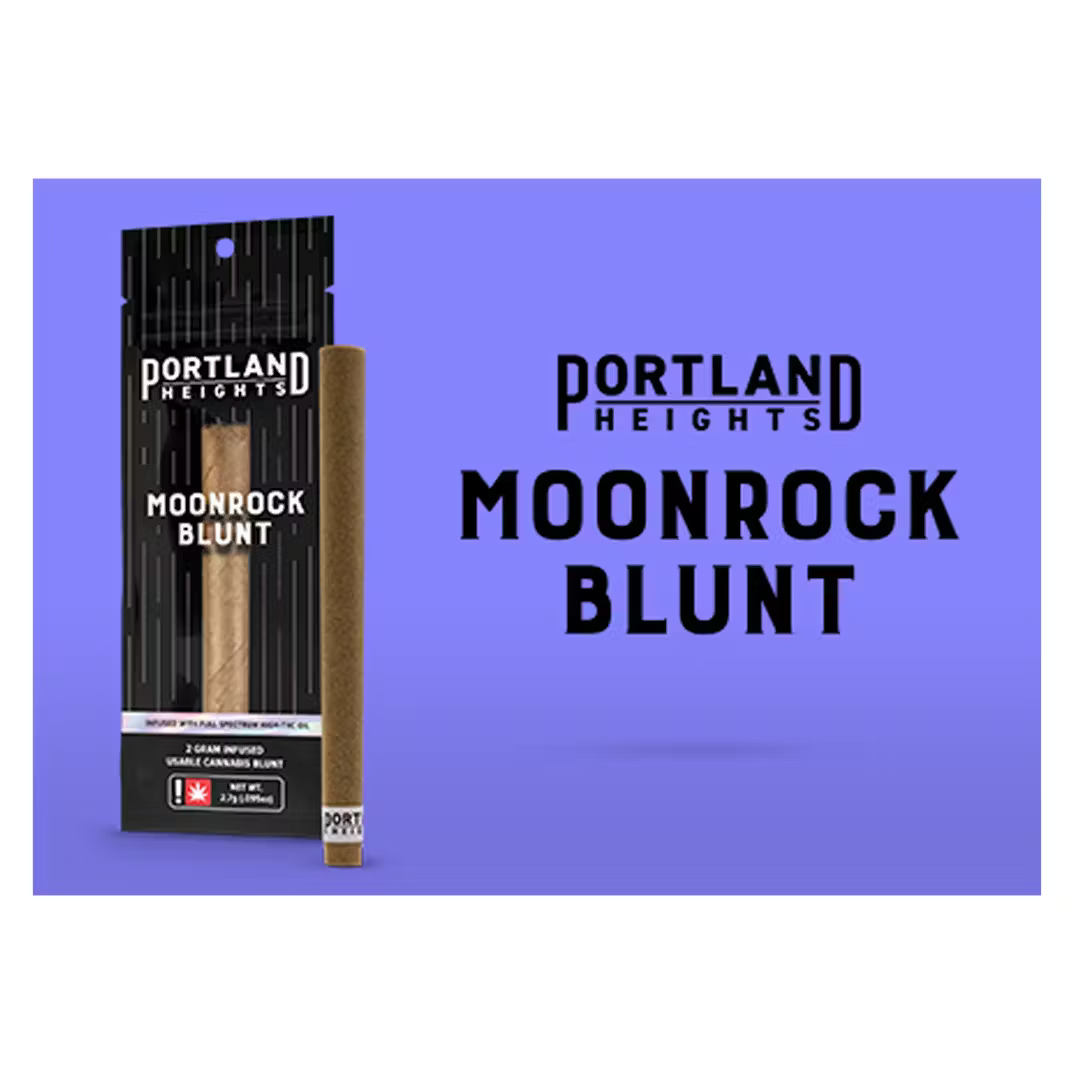 Photograph of product: Portland Heights Power Tools Moonrock Infused Mini Blunt 1.25g