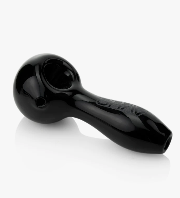 Photograph of product: Classic Spoon Pipe (Black) - Grav