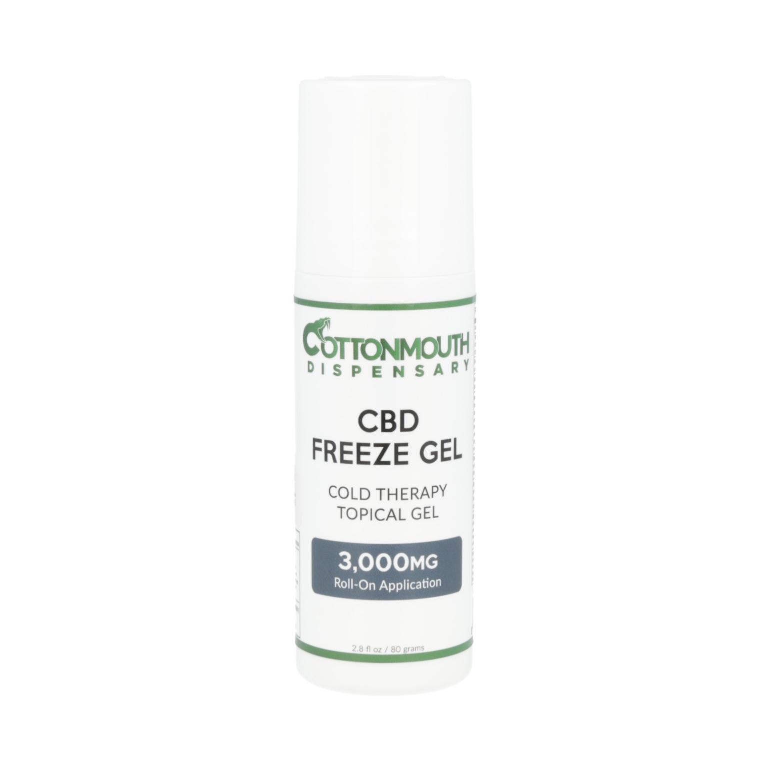 Photograph of product: Cottonmouth | CBD Freeze Gel | 3000mg
