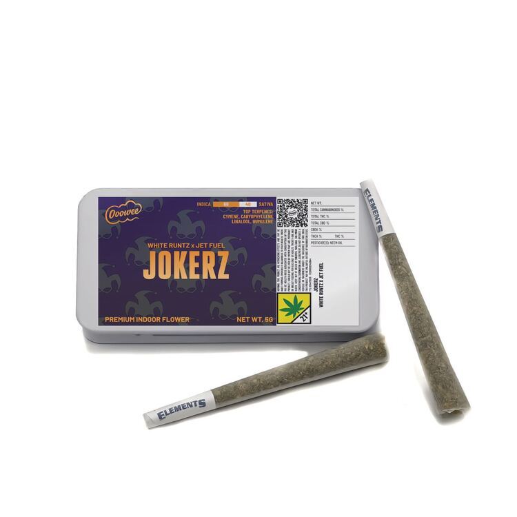 Photograph of product: Ooowee: Jokerz - PR 5pk