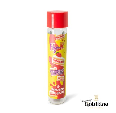 Photograph of product: HY-R - Strawberry Shortcake 1g Infused Pre Roll