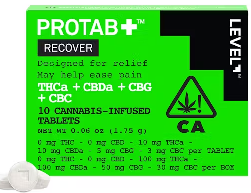 Photograph of product: ProTab [H] - 100MG Recover Tablets 10PK