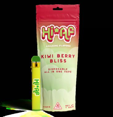 Photograph of product: Hi*AF | Kiwi Berry Bliss (H) | 1g Disposable