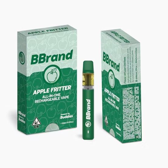 Photograph of product: BBrand AIO Vape Apple Fritter 1g - 