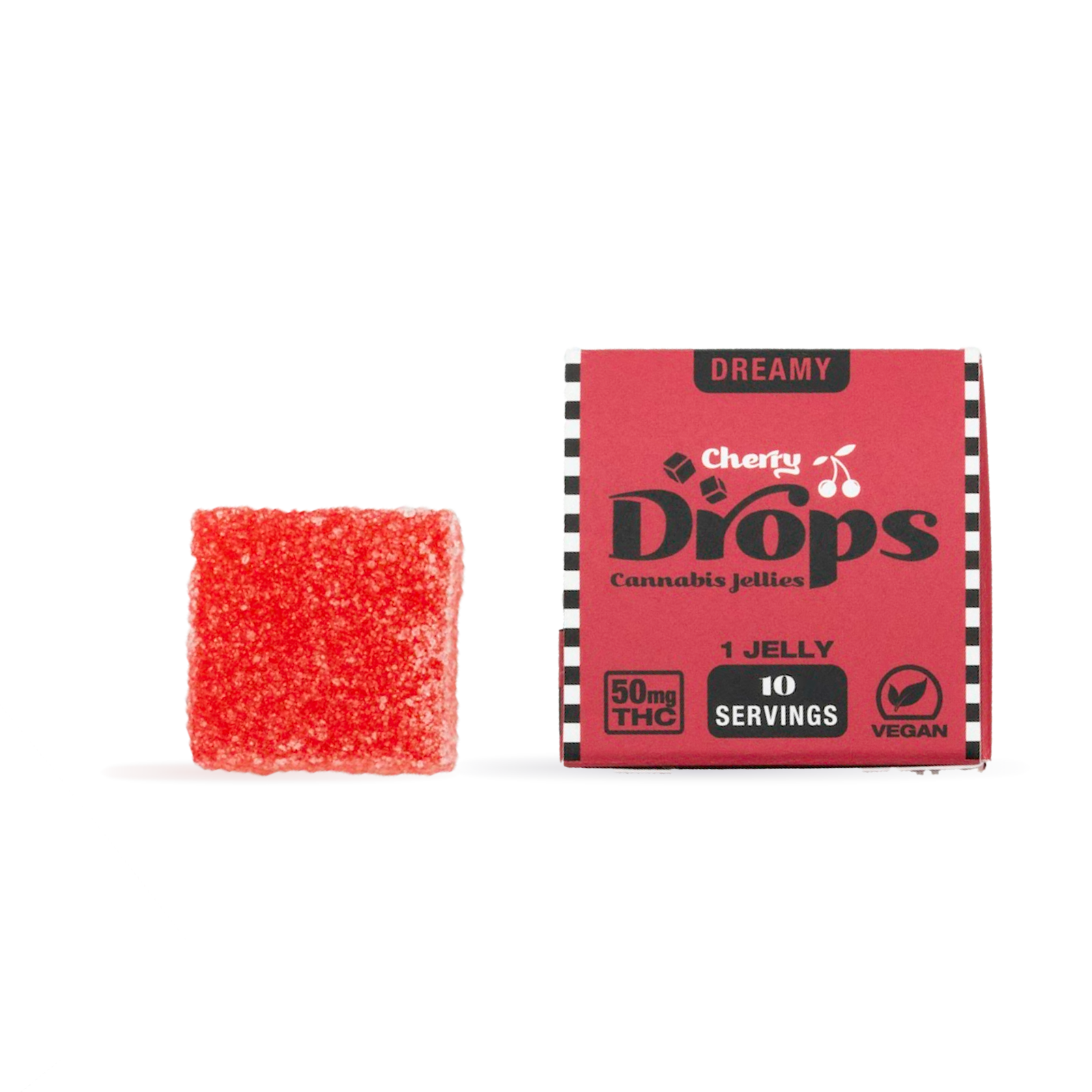 Photograph of product: MED Cherry Jelly Single | 100mg