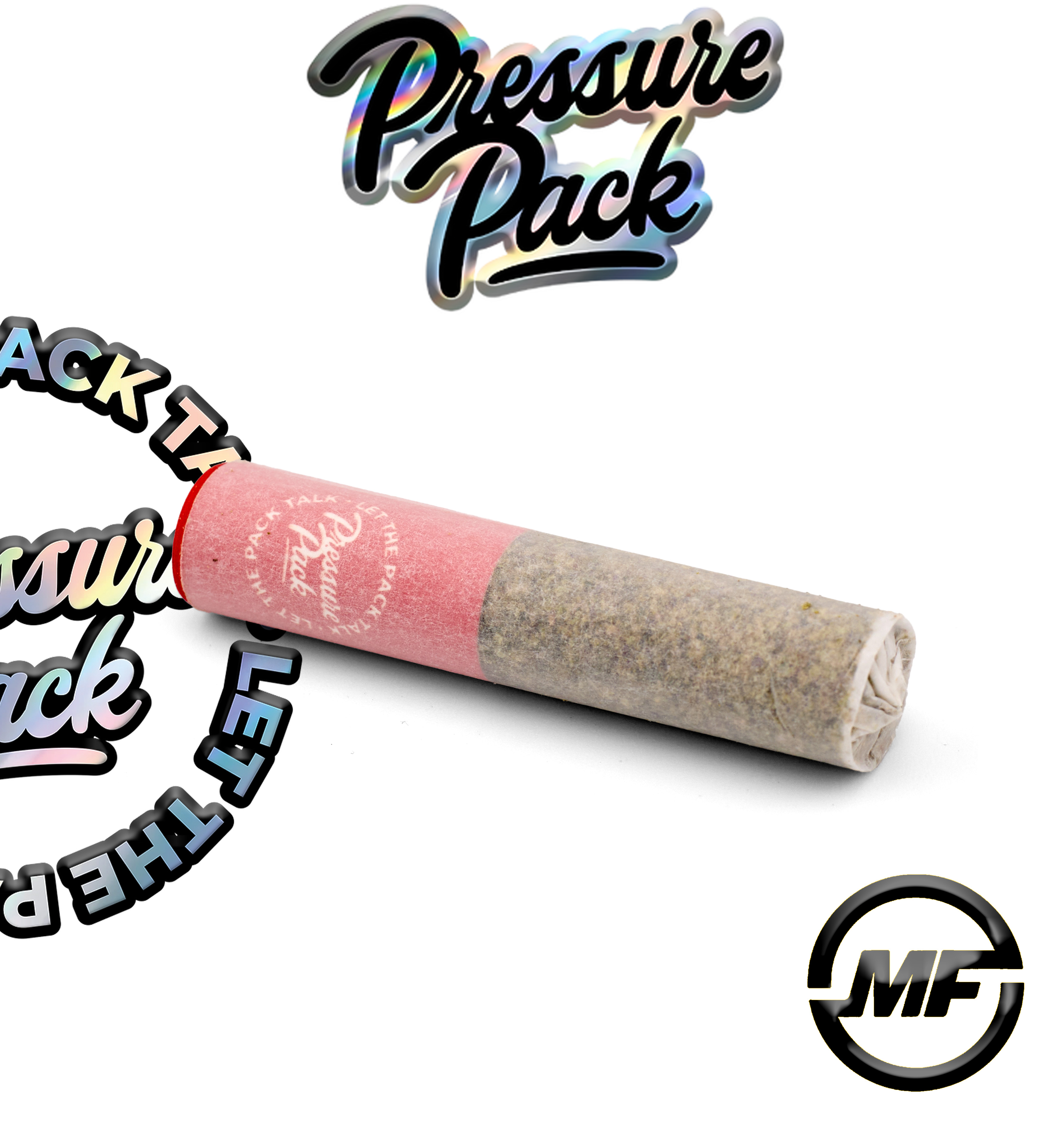 Photograph of product: Pressure Pack | Lemon Cherry Gelato | Premium Flower Pre-Roll | 1g