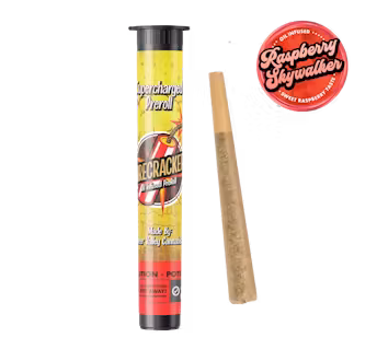 Photograph of product: Firecracker | Raspberry SWOG Infused Pre-Roll | 1.0g