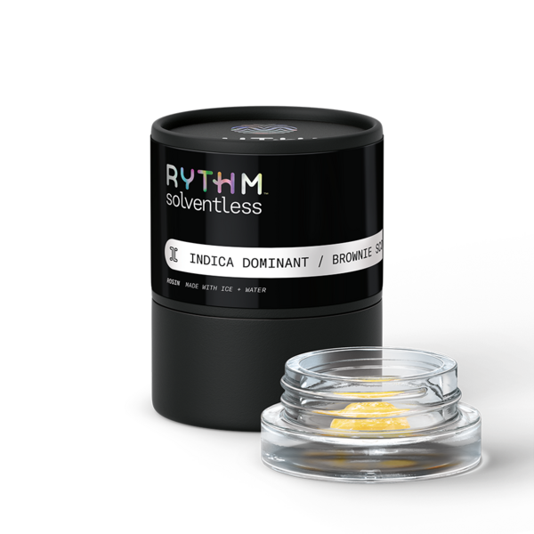 Photograph of product: Rythm | Brownie Scout | Live Rosin | Oui'd