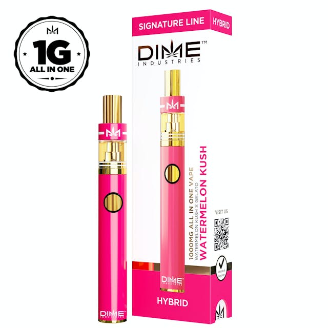 Photograph of product: Watermelon kush disposable 1g - 