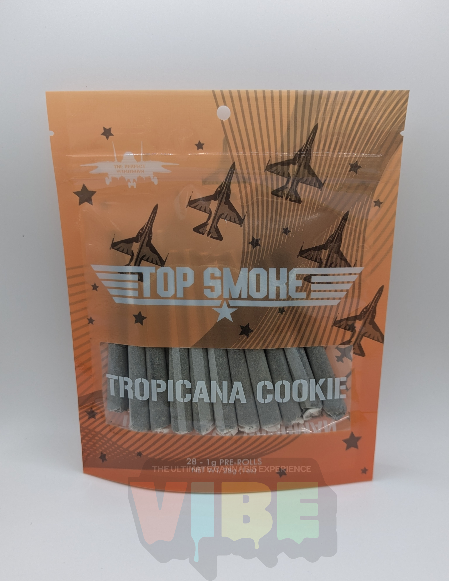 Photograph of product: Top Smoke | Tropicana Cookies | 1g-28pk (28g) Pre-Rolls | REC
