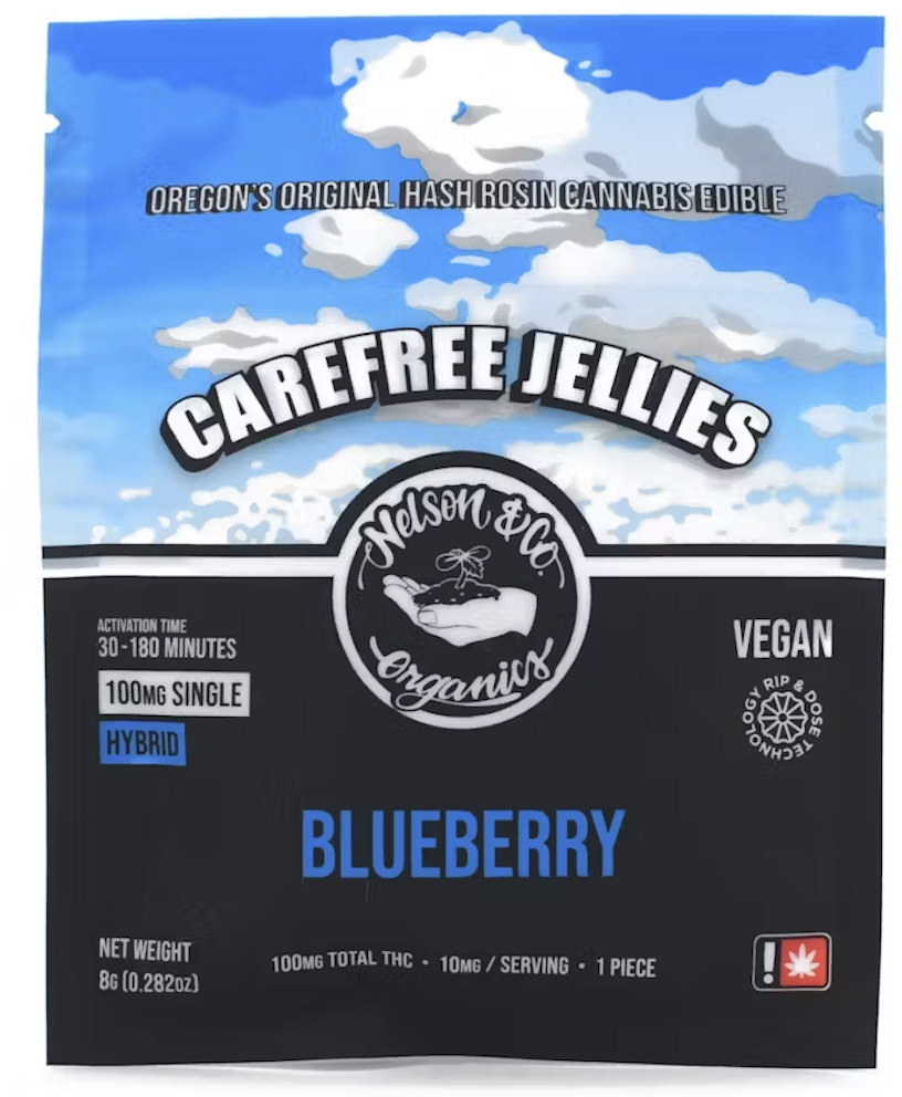 Photograph of product: Nelson & Co. - Blueberry Gummy