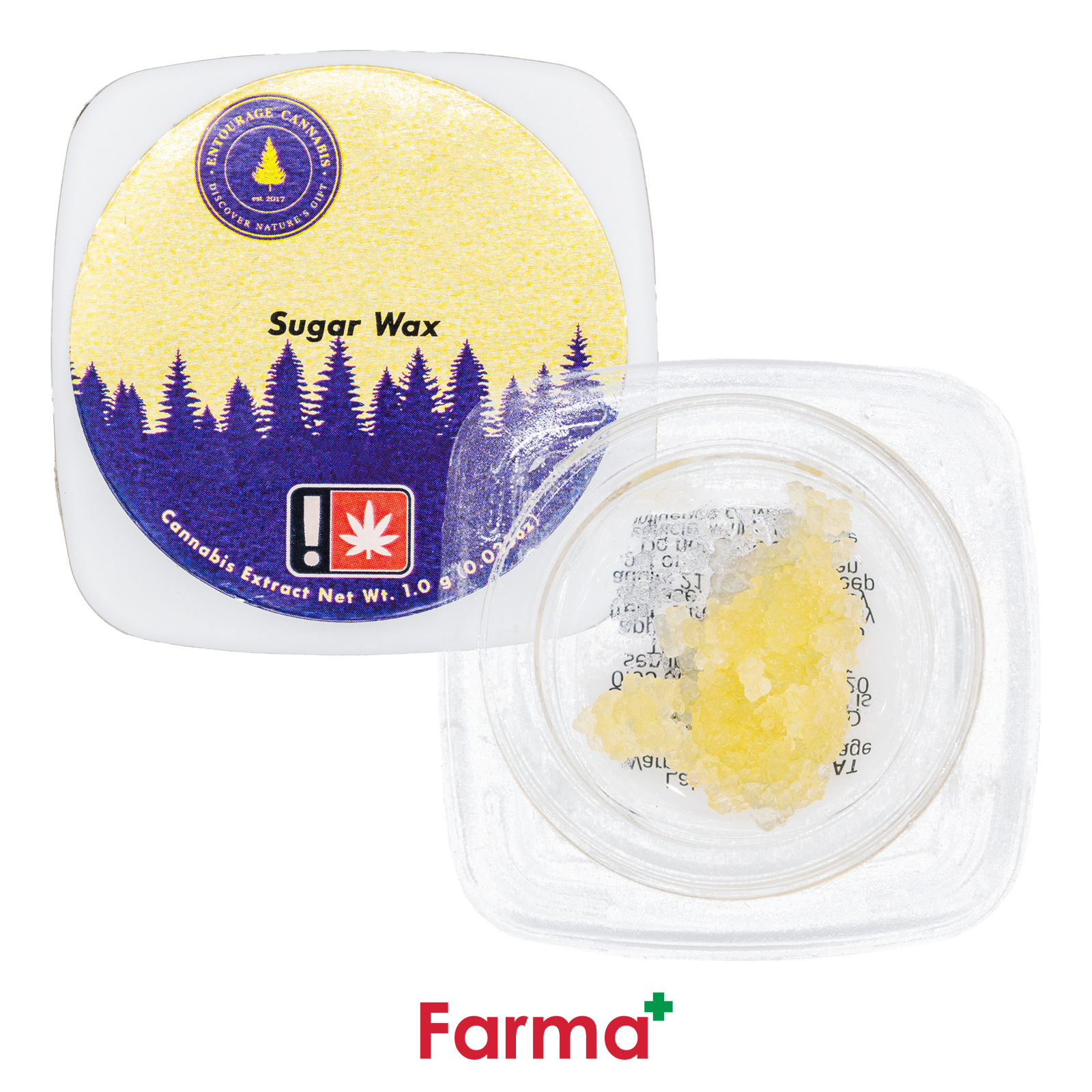 Photograph of product: Entourage Snowman Fuel Sugar Wax 1g