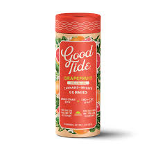 Photograph of Product: Good Tide Grapefruit 100MG Gummy (Wyld)
