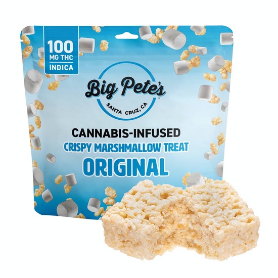 Photograph of product: Big Pete's | Crispy Marshmallow Treat 100mg | I | Original