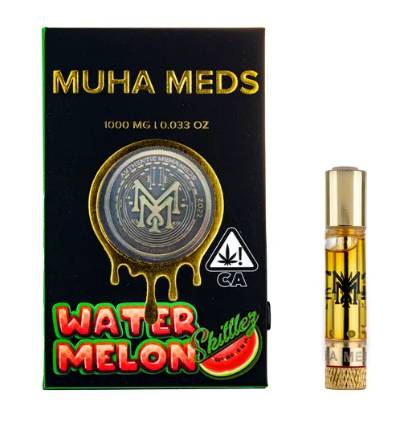 Photograph of product: Muha Meds - Cartridge - (I) - Watermelon OG