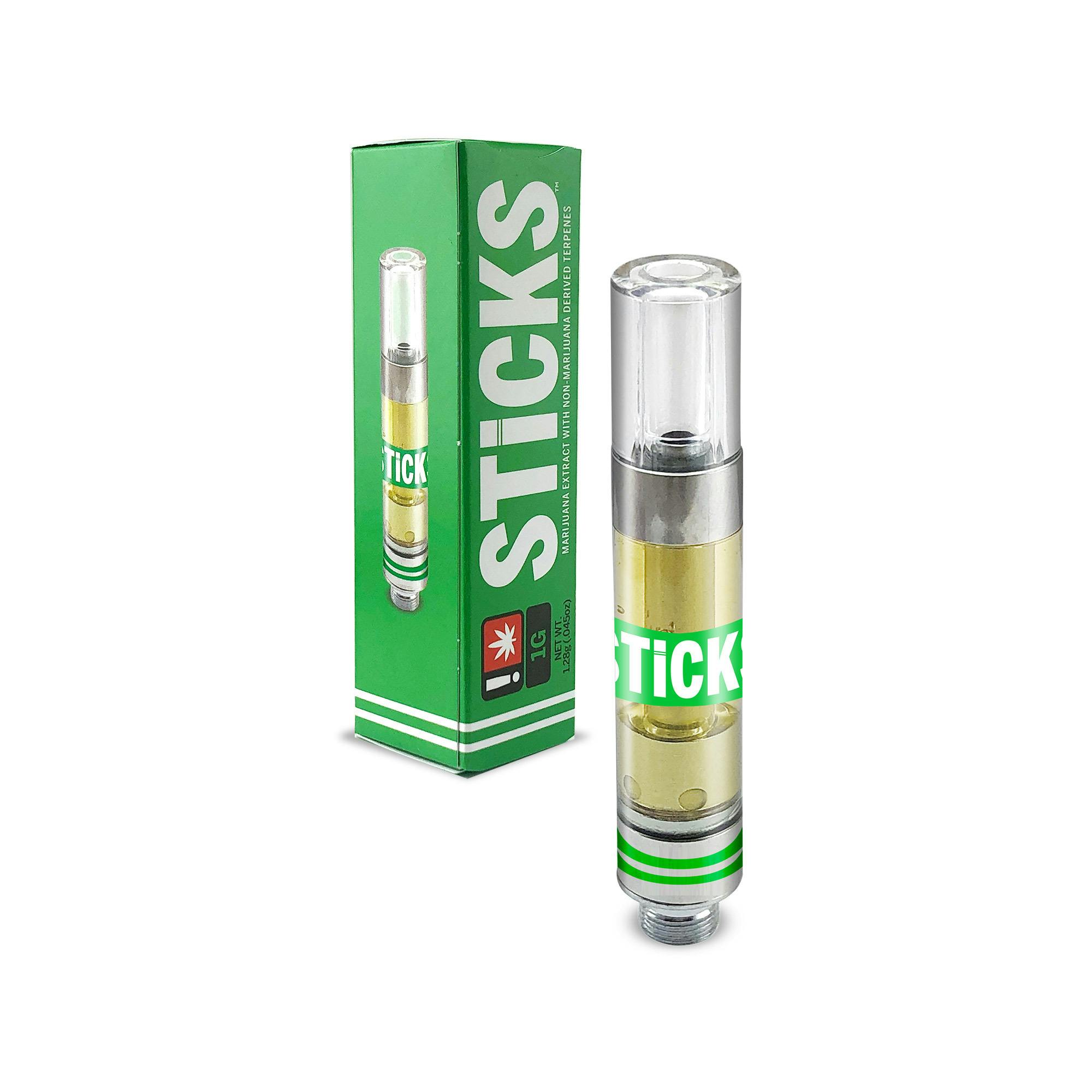 Photograph of product: Cartridge - 1g Sticks - Rainbow Mintz