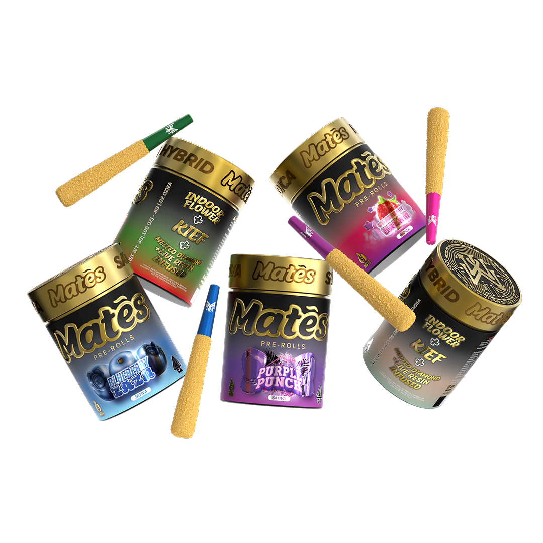 Photograph of product: Muha | Purple Punch Infused Pre-roll 5 Pack (AU)