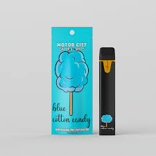 Photograph of product: MCC - Disposable Vape Cart - Blue Cotton Candy - Hybrid